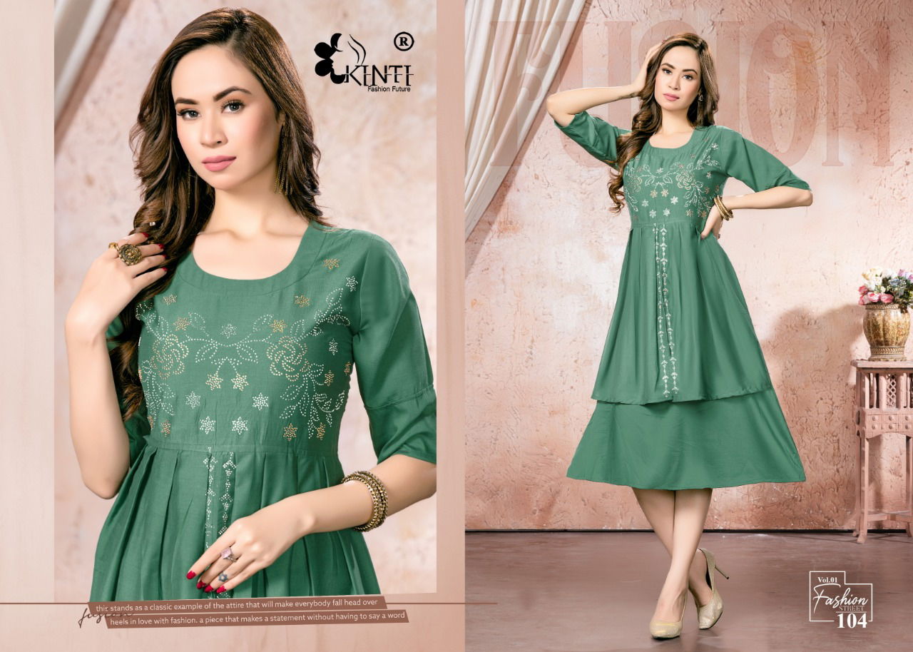 Street Vol 1 By Kinti Fashion Party Wear Kurtis Catalog